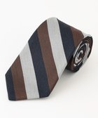 【ジェイ プレス/J.PRESS / MEN】の【J.PRESS SPUN SILK COLLECTION】レジメンタルネクタイ 人気、トレンドファッション・服の通販 founy(ファニー) ファッション Fashion メンズファッション Fashion for Men おすすめ Recommended / Our Picks コレクション Collection, Seasonal Line シルク Silk, 100% Silk ジャケット Jacket, Outerwear スーツ Suit, Formalwear thumbnail ブラウン系2|ID: prp329100004830686 ipo3291000000035165398