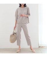 【エニー/ANY】の【洗濯機可・セットアップ】ブラウスパンツセットアップ 人気、トレンドファッション・服の通販 founy(ファニー) ファッション Fashion レディースファッション Fashion for Women セットアップ Matching Sets レディースパンツ・ボトムス Pants & Trousers / Bottoms スーツ Business Suits & Workwear スーツパンツ・ドレスパンツ Suit Pants / Office Trousers / Dress Pants スーツセット・2点セット・レディーススーツ Suit Sets / 2-Piece Suits / Office Suit Sets 切替 Switching, Contrast Panel ジャケット Jacket, Outerwear ストレッチ Stretch, Stretchy Fabric スリーブ Sleeve, Long Sleeve / Short Sleeve スーツ Suit, Formalwear セットアップ Set-Up, Coordinated Outfit フェミニン Feminine, Girly ポケット Pocket, Pocket Detail レース Lace, Lace Fabric A/W・秋冬 Autumn/Winter セレモニー Ceremony ビジネス 仕事 通勤 Business / Work / Commuting |ID:prp329100004830698