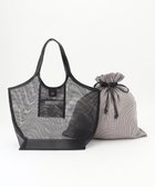 【エニー/ANY】のギンガムチェック巾着付メッシュトートバッグ 人気、トレンドファッション・服の通販 founy(ファニー) ファッション Fashion レディースファッション Fashion for Women バッグ Bags ギンガム Gingham, Gingham Fabric 巾着 Drawstring Bag, Kinchaku チェック Check, Plaid, Tartan 再入荷 Restock / Back in Stock おすすめ Recommended / Our Picks thumbnail ブラック|ID: prp329100004830701 ipo3291000000035165490