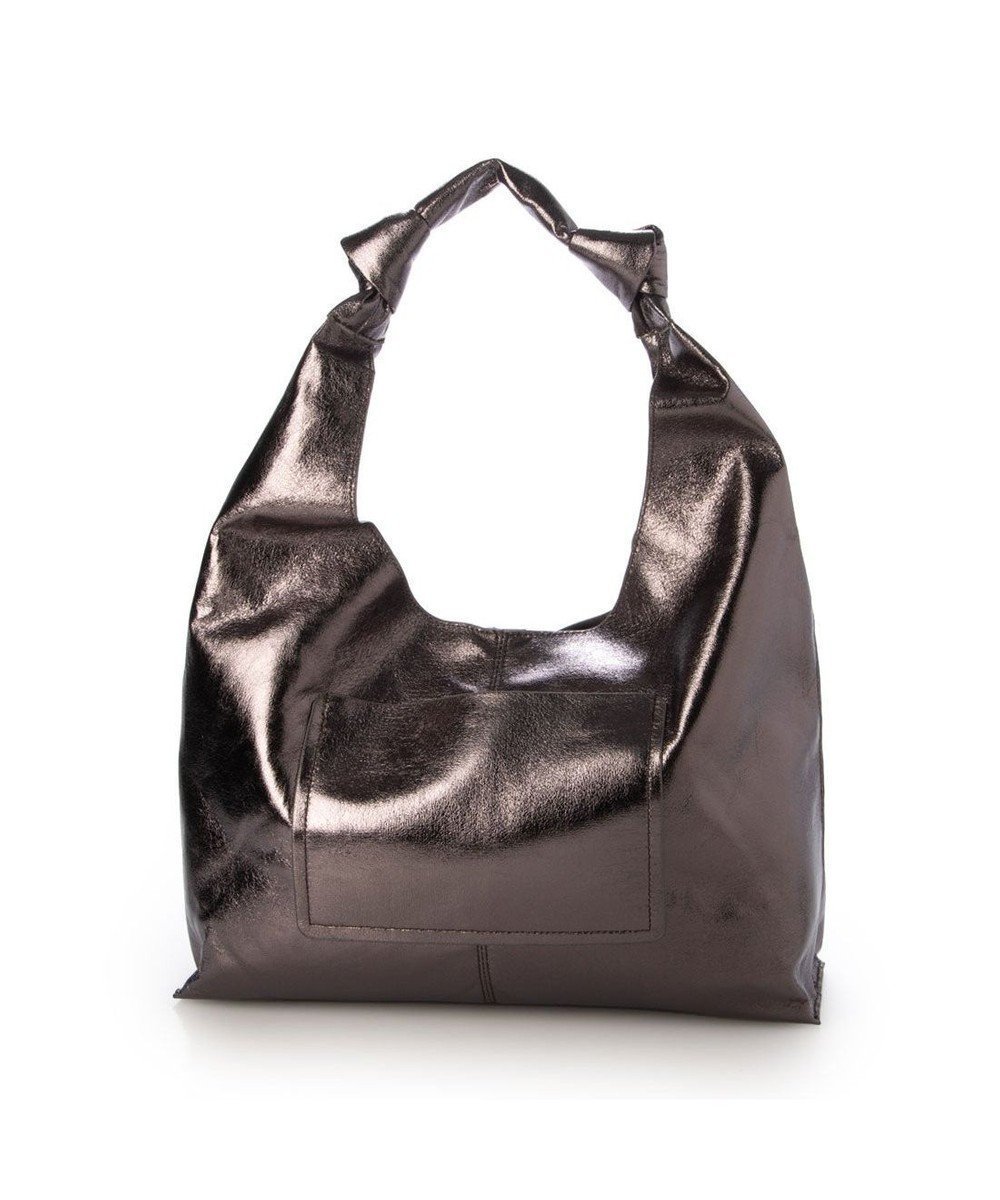 【アンビリオン/UNBILLION】のカシュカシュ cachechche / ノットディテールPUワンショルダー インテリア・キッズ・メンズ・レディースファッション・服の通販 founy(ファニー) 　ファッション　Fashion　レディースファッション　Fashion for Women　バッグ　Bags　カラフル　Colorful Design　ショルダー　Shoulder, Shoulder Strap　スマート　Smart, Elegant　ハンド　Hand, Handmade　ミックス　Mix, Mixed Style　モチーフ　Motif, Design Theme　再入荷　Restock / Back in Stock　ビジネス 仕事 通勤　Business / Work / Commuting　ダークシルバー|ID: prp329100004830702 ipo3291000000035165504