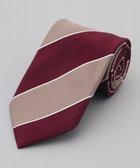 【五大陸/gotairiku / MEN】の【日本製】西陣ネクタイ_レジメンタルストライプ柄 人気、トレンドファッション・服の通販 founy(ファニー) ファッション Fashion メンズファッション Fashion for Men シルク Silk, 100% Silk スーツ Suit, Formalwear 日本製 Made In Japan thumbnail レッド系1|ID: prp329100004831248 ipo3291000000035175101