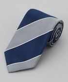 【五大陸/gotairiku / MEN】の【日本製】西陣ネクタイ_レジメンタルストライプ柄 人気、トレンドファッション・服の通販 founy(ファニー) ファッション Fashion メンズファッション Fashion for Men シルク Silk, 100% Silk スーツ Suit, Formalwear 日本製 Made In Japan thumbnail ブルー系1|ID: prp329100004831248 ipo3291000000035175103