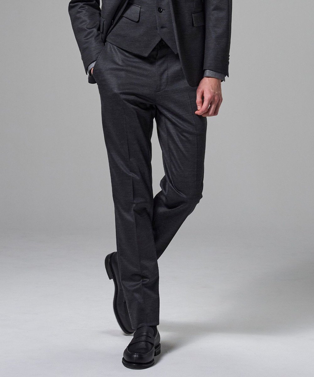 【ジョゼフ オム/JOSEPH HOMME / MEN】のスプリングウールジャージー テーパードパンツ / CITY インテリア・キッズ・メンズ・レディースファッション・服の通販 founy(ファニー) ファッション Fashion メンズファッション Fashion for Men ボトムス Bottoms ウォッシャブル Machine Washable 春 Spring ストレッチ Stretch, Stretchy Fabric スラックス Slacks, Dress Pants セットアップ Set-Up, Coordinated Outfit テーパード Tapered, Tapered Pants フォーマル Formal, Dressy フラップ Flap, Flap Pocket ボトム Bottoms, Lower Wear ポケット Pocket, Pocket Detail 冬 Winter / This Winter S/S・春夏 SS, Spring/Summer, Warm Season 夏 Summer エレガント 上品 Elegant ビジネス 仕事 通勤 Business / Work / Commuting グレー系|ID: prp329100004831256 ipo3291000000035175139