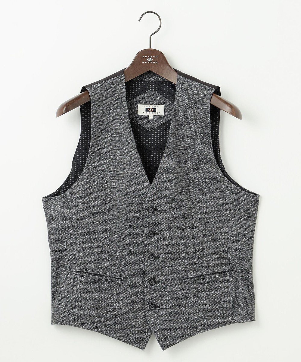 【ジョセフ アブード/JOSEPH ABBOUD / MEN】の【ストレッチ/弱撥水】ムリネ ジャージ ベスト 人気、トレンドファッション・服の通販 founy(ファニー) 　ファッション　Fashion　メンズファッション　Fashion for Men　トップス・カットソー　Cut & Sew Tops　ベスト・ジレ　Vests & Gilets　シンプル　Simple, Minimal　ストレッチ　Stretch, Stretchy Fabric　プリント　Print, Printed Pattern　ベスト　Vest, Waistcoat　メランジ　Melange, Mixed Yarn　エレガント 上品　Elegant　A/W・秋冬　Autumn/Winter　 other-1|ID: prp329100004831258 ipo3291000000035175149