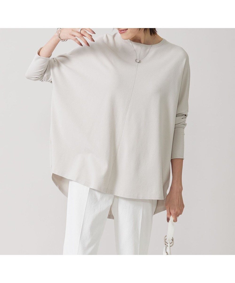 【アイシービー/iCB】の【洗える】 ヴィスコースワイド プルオーバー インテリア・キッズ・メンズ・レディースファッション・服の通販 founy(ファニー) 　ファッション　Fashion　レディースファッション　Fashion for Women　トップス・カットソー　Cut & Sew Tops　ニット　Knit Tops & Sweaters　カジュアルプルオーバー・ニットトップス　Pullovers & Knit Tops / Casual Pullovers　インナー　Innerwear　春　Spring　洗える　Machine Washable　シンプル　Simple, Minimal　ジャケット　Jacket, Outerwear　ストレッチ　Stretch, Stretchy Fabric　セーター　Sweater, Knitwear　フォルム　Silhouette, Form　S/S・春夏　SS, Spring/Summer, Warm Season　おすすめ　Recommended / Our Picks　夏　Summer　2024年　2024　2024春夏・S/S　Spring/Summer 2024 SS24　トープ系|ID: prp329100004831264 ipo3291000000035175208