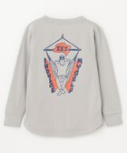 【シェアパーク/SHARE PARK】の【KIDS】UVカット アートコラボロングTシャツ〈Hammock〉 人気、トレンドファッション・服の通販 founy(ファニー) ファッション Fashion キッズファッション Fashion for Kids トップス・カットソー Cut & Sew Tops カットソー Cut and Sewn Top A/W・秋冬 Autumn/Winter thumbnail グレー|ID: prp329100004832013 ipo3291000000035183925