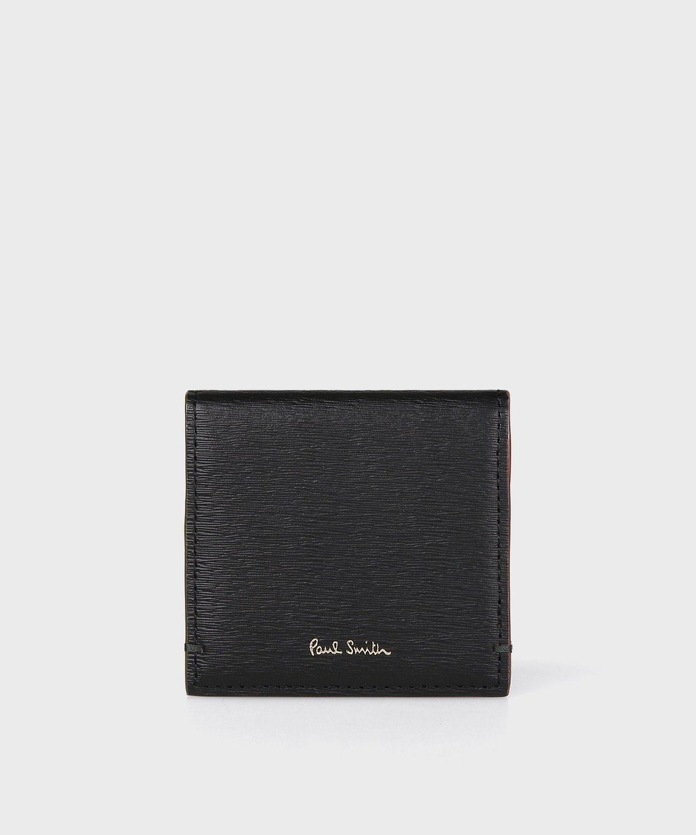 【ポールスミス/Paul Smith / MEN】のカラードエッジ AW24 コインケース インテリア・キッズ・メンズ・レディースファッション・服の通販 founy(ファニー) 　ファッション　Fashion　メンズファッション　Fashion for Men　メンズ　Men's, Menswear　A/W・秋冬　Autumn/Winter　財布　Wallet, Purse　ブラック|ID: prp329100004832026 ipo3291000000035183974
