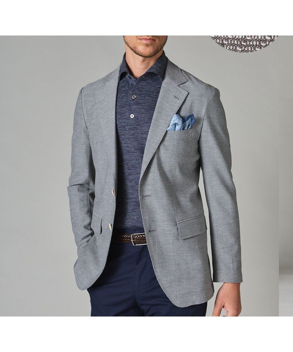 【五大陸/gotairiku / MEN】の出張や旅行にも最適な軽量感【MARLANE】 カーディガンジャケット 人気、トレンドファッション・服の通販 founy(ファニー) 　ファッション　Fashion　メンズファッション　Fashion for Men　アウター　Men's Coats Outerwear　テーラードジャケット　Tailored Jackets & Blazers　カーディガン　Cardigan, Knitwear　シェイプ　Shape, Slim Fit　ジャケット　Jacket, Outerwear　ストレッチ　Stretch, Stretchy Fabric　テーラード　Tailored, Tailored Fit　レギュラー　Regular, Standard Fit　エレガント 上品　Elegant　夏　Summer　旅行　Travel　春　Spring　S/S・春夏　SS, Spring/Summer, Warm Season　軽量　Lightweight, Ultra Light　 other-1|ID: prp329100004832027 ipo3291000000035183975