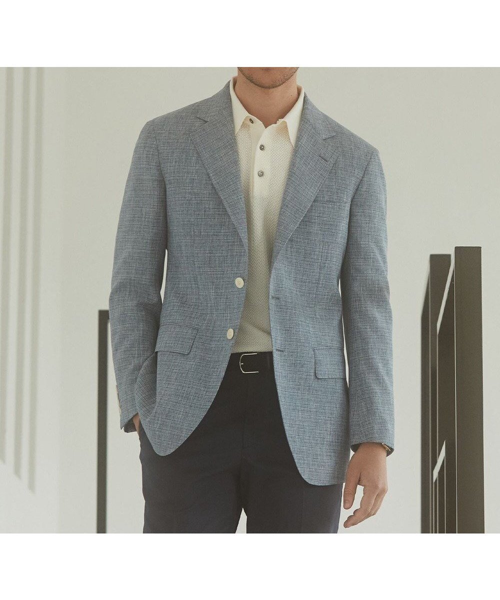 【五大陸/gotairiku / MEN】の【完全オリジナル素材】タイワンタフタ ジャケット 人気、トレンドファッション・服の通販 founy(ファニー) 　ファッション　Fashion　メンズファッション　Fashion for Men　アウター　Men's Coats Outerwear　テーラードジャケット　Tailored Jackets & Blazers　シェイプ　Shape, Slim Fit　シャンブレー　Chambray, Denim-Like Fabric　ジャケット　Jacket, Outerwear　タフタ　Taffeta, Structured Fabric　レギュラー　Regular, Standard Fit　夏　Summer　春　Spring　S/S・春夏　SS, Spring/Summer, Warm Season　 other-1|ID: prp329100004832028 ipo3291000000035183977