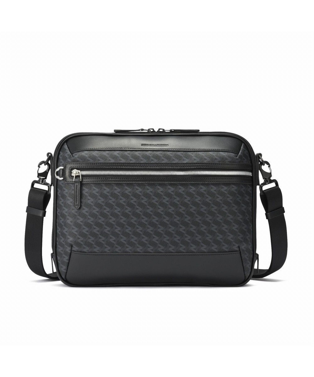 【ゼロハリバートン/ZERO HALLIBURTON / MEN】のZH-モノグラム ショルダーバッグ 8L 670g 81522 人気、トレンドファッション・服の通販 founy(ファニー) 　ファッション　Fashion　メンズファッション　Fashion for Men　バッグ　Bags　キーホルダー　Keychain, Key Holder　軽量　Lightweight, Ultra Light　シンプル　Simple, Minimal　トラベル　Travel, Travel Gear　プリント　Print, Printed Pattern　ポケット　Pocket, Pocket Detail　再入荷　Restock / Back in Stock　旅行　Travel　エレガント 上品　Elegant　ゴルフ　Golf　ビジネス 仕事 通勤　Business / Work / Commuting　 other-1|ID: prp329100004832031 ipo3291000000035183991