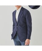 【五大陸/gotairiku / MEN】の【通気性/ストレッチ/洗える】エアレースジャケット_ヘリンボーン柄 人気、トレンドファッション・服の通販 founy(ファニー) ファッション Fashion メンズファッション Fashion for Men アウター Men's Coats Outerwear テーラードジャケット Tailored Jackets & Blazers シェイプ Shape, Slim Fit ジャケット Jacket, Outerwear ストレッチ Stretch, Stretchy Fabric パターン Pattern, Design Print レギュラー Regular, Standard Fit レース Lace, Lace Fabric エレガント 上品 Elegant 夏 Summer 春 Spring S/S・春夏 SS, Spring/Summer, Warm Season 洗える Machine Washable 無地 Plain, Solid Color thumbnail ネイビーヘリンボーン柄|ID: prp329100004832033 ipo3291000000035184001
