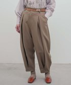 【ムーク/muuc】の〈シワになりにくい機能素材〉〈サステナブル素材〉〈ウールライク肉厚生地〉〈オンオフ着られる〉センタータックパンツ 人気、トレンドファッション・服の通販 founy(ファニー) ファッション Fashion レディースファッション Fashion for Women パンツ Pants & Trousers キャンバス Canvas, Canvas Fabric スラックス Slacks, Dress Pants セットアップ Set-Up, Coordinated Outfit センター Center, Center Line ドレス Dress, One-Piece 手編み Hand-Knitted, Handmade Knit パターン Pattern, Design Print ポケット Pocket, Pocket Detail A/W・秋冬 Autumn/Winter S/S・春夏 SS, Spring/Summer, Warm Season 再入荷 Restock / Back in Stock 夏 Summer thumbnail ベージュ|ID: prp329100004832044 ipo3291000000035184038