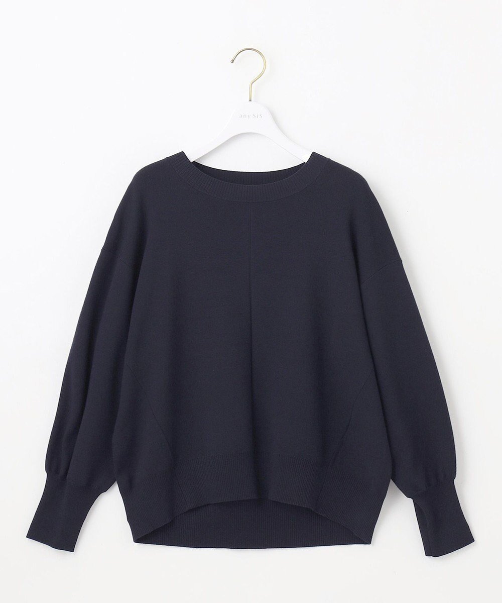 【エニィ スィス/any SiS】の【洗える】フロントライン ニット 人気、トレンドファッション・服の通販 founy(ファニー) 　ファッション　Fashion　レディースファッション　Fashion for Women　トップス・カットソー　Cut & Sew Tops　ニット　Knit Tops & Sweaters　ストレッチ　Stretch, Stretchy Fabric　セーター　Sweater, Knitwear　フロント　Front, Front Design　エレガント 上品　Elegant　冬　Winter / This Winter　夏　Summer　春　Spring　S/S・春夏　SS, Spring/Summer, Warm Season　洗える　Machine Washable　 other-1|ID: prp329100004832052 ipo3291000000035184108
