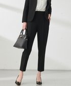 【エニィ スィス/any SiS】の【保温性あり/洗える】サーモ 2WAYストレッチ テーパード パンツ ブラック|ID: prp329100004832053 ipo3291000000035184120