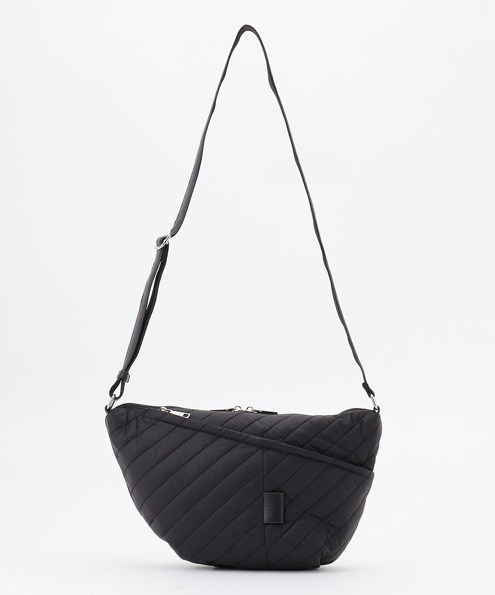 【イザック/Y'SACCS】のナイロンキルティングボディバッグ インテリア・キッズ・メンズ・レディースファッション・服の通販 founy(ファニー) ファッション Fashion レディースファッション Fashion for Women バッグ Bags ポーチ&ミニバッグ Pouches & Mini Bags アシンメトリー Asymmetrical Style キルティング Quilted, Quilting ストライプ Stripe, Striped Pattern スマート Smart, Elegant タフタ Taffeta, Structured Fabric ポケット Pocket, Pocket Detail ポーチ Pouch, Small Case ラップ Wrap, Wrap Design ブラック|ID: prp329100004832055 ipo3291000000035548952