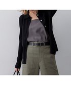 【23区/NIJYUSANKU】の【先行予約】ドレープツイル 2WAY キャミソール 人気、トレンドファッション・服の通販 founy(ファニー) ファッション Fashion レディースファッション Fashion for Women トップス・カットソー Cut & Sew Tops キャミソール&ノースリーブ Camisoles & Sleeveless Tops シャツ・ブラウス・オフィスカジュアル Elegant Blouses & Button-Ups インナー Innerwear 春 Spring キャミソール Camisole, Spaghetti Strap Top シンプル Simple, Minimal スクエア Square, Square Shape タートルネック Turtleneck, High Neck チュニック Tunic, Long Top ツイル Twist, Twisted Detail ドレープ Drape, Draping Fabric ラップ Wrap, Wrap Design S/S・春夏 SS, Spring/Summer, Warm Season 夏 Summer エレガント 上品 Elegant 2026年 2026 thumbnail グレー系|ID: prp329100004832060 ipo3291000000035184151