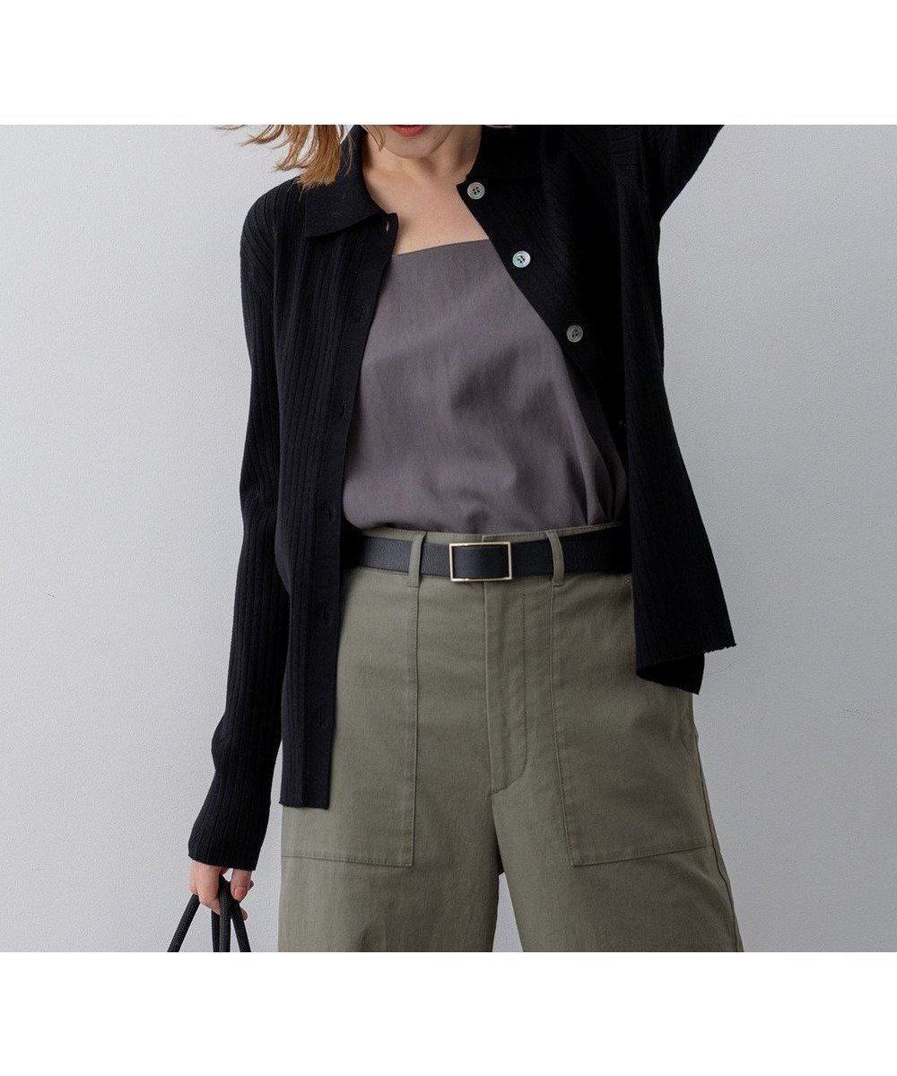 【23区/NIJYUSANKU】の【先行予約】ドレープツイル 2WAY キャミソール インテリア・キッズ・メンズ・レディースファッション・服の通販 founy(ファニー) 　ファッション　Fashion　レディースファッション　Fashion for Women　トップス・カットソー　Cut & Sew Tops　キャミソール&ノースリーブ　Camisoles & Sleeveless Tops　シャツ・ブラウス・オフィスカジュアル　Elegant Blouses & Button-Ups　インナー　Innerwear　春　Spring　キャミソール　Camisole, Spaghetti Strap Top　シンプル　Simple, Minimal　スクエア　Square, Square Shape　タートルネック　Turtleneck, High Neck　チュニック　Tunic, Long Top　ツイル　Twist, Twisted Detail　ドレープ　Drape, Draping Fabric　ラップ　Wrap, Wrap Design　S/S・春夏　SS, Spring/Summer, Warm Season　夏　Summer　エレガント 上品　Elegant　2026年　2026　グレー系|ID: prp329100004832060 ipo3291000000035184151