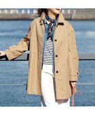 【23区/NIJYUSANKU】のエアータンブラー TCギャバジン ステンカラー コート キャメル系|ID: prp329100004832062 ipo3291000000035650198