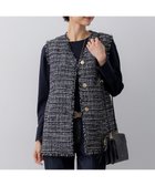 【23区/NIJYUSANKU】の【先行予約】GIOLICAツイード フォルム ジレ 人気、トレンドファッション・服の通販 founy(ファニー) ファッション Fashion レディースファッション Fashion for Women アウター Coat / Outerwear Collection レディースジャケット・軽アウター Jackets イタリア Italy インナー Innerwear 春 Spring クラシック Classic, Timeless Style ジャケット Jacket, Outerwear ツイード／ツィード Choker, Choker Necklace ツイード Twill, Twill Weave デニム Denim, Jeans Material フォルム Silhouette, Form フランス France, French ボトム Bottoms, Lower Wear ミックス Mix, Mixed Style モノトーン Monotone, Black and White S/S・春夏 SS, Spring/Summer, Warm Season おすすめ Recommended / Our Picks 夏 Summer エレガント 上品 Elegant セレモニー Ceremony 2026年 2026 thumbnail モノトーンミックス|ID: prp329100004832064 ipo3291000000035184165