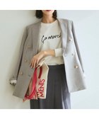 【23区/NIJYUSANKU】の【VERY・Oggi掲載】TWギャバジン テーラード ジャケット 人気、トレンドファッション・服の通販 founy(ファニー) 雑誌掲載アイテム Magazine Picks & Fashion Features ファッション雑誌 Fashion Magazines ヴェリィ VERY オッジ Oggi ファッション Fashion レディースファッション Fashion for Women アウター Coat / Outerwear Collection レディースジャケット・軽アウター Jackets テーラードジャケット / 通勤・きれいめスタイル Tailored Jackets & Blazers エレガント 上品 Elegant 春 Spring 3月号 March Issue ジャケット Jacket, Outerwear ストライプ Stripe, Striped Pattern スーツ Suit, Formalwear 雑誌 Magazine, Fashion Magazine ダブル Double, Double-Breasted ツイル Twist, Twisted Detail テーラード Tailored, Tailored Fit フォルム Silhouette, Form フォーマル Formal, Dressy フロント Front, Front Design マニッシュ Mannish, Boyish ワイド Wide, Wide Fit S/S・春夏 SS, Spring/Summer, Warm Season 夏 Summer セレモニー Ceremony 2026年 2026 thumbnail ライトグレー系|ID: prp329100004832065 ipo3291000000035997209