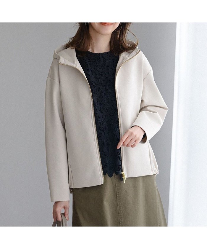 【23区/NIJYUSANKU】のコットンダンボール フーディー アウター インテリア・キッズ・メンズ・レディースファッション・服の通販 founy(ファニー) https://founy.com/ ファッション Fashion レディースファッション Fashion for Women アウター Coat / Outerwear Collection レディースジャケット・軽アウター Jackets エアリー Airy Texture 春 Spring コンビ Combo, Combination Style ジャケット Jacket, Outerwear スタンド Stand Collar, Upright Stand タフタ Taffeta, Structured Fabric ツイル Twist, Twisted Detail バルーン Balloon, Balloon Silhouette ヨーク Yoke, Yoke Design S/S・春夏 SS, Spring/Summer, Warm Season 夏 Summer エレガント 上品 Elegant 2026年 2026 |ID: prp329100004832066 ipo3291000000036379296