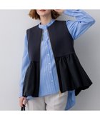 【23区/NIJYUSANKU】の【先行予約】コットンダンボール ペプラム ジレ アウター 人気、トレンドファッション・服の通販 founy(ファニー) ファッション Fashion レディースファッション Fashion for Women アウター Coat / Outerwear Collection レディースジャケット・軽アウター Jackets エアリー Airy Texture 春 Spring コンビ Combo, Combination Style ジャケット Jacket, Outerwear セットアップ Set-Up, Coordinated Outfit タイトスカート Pencil Skirt, Tight Skirt タフタ Taffeta, Structured Fabric ツイル Twist, Twisted Detail バルーン Balloon, Balloon Silhouette ペプラム Peplum, Flared Hem マニッシュ Mannish, Boyish ワイド Wide, Wide Fit S/S・春夏 SS, Spring/Summer, Warm Season おすすめ Recommended / Our Picks 夏 Summer エレガント 上品 Elegant 2026年 2026 thumbnail ネイビー系|ID: prp329100004832067 ipo3291000000035184177