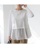 【23区/NIJYUSANKU】の【先行予約】ナチュラルコットンベア シアードッキング カットソー 人気、トレンドファッション・服の通販 founy(ファニー) ファッション Fashion レディースファッション Fashion for Women トップス・カットソー Cut & Sew Tops シャツ・ブラウス・オフィスカジュアル Elegant Blouses & Button-Ups ロングTシャツ・Tシャツ Longline T-Shirts & Tees カットソー・ベーシックTシャツ Cut-and-Sewn Tops / Stretch Tees & Basics インナー Innerwear 春 Spring カットソー Cut and Sewn Top シアー Sheer, See-Through シンプル Simple, Minimal ジャケット Jacket, Outerwear スウェット / スエット Sweatshirt, Sweatwear ストレッチ Stretch, Stretchy Fabric タンク Tank Top, Sleeveless Top トレンド Trend, Trending Now ノースリーブ Sleeveless, No-Sleeve レース Lace, Lace Fabric ロング Long, Long-Length S/S・春夏 SS, Spring/Summer, Warm Season 夏 Summer エレガント 上品 Elegant 2026年 2026 thumbnail ホワイト系|ID: prp329100004832071 ipo3291000000035184188