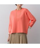 【23区/NIJYUSANKU】の【先行予約】バイカラーダブルフェイス ニット 人気、トレンドファッション・服の通販 founy(ファニー) ファッション Fashion レディースファッション Fashion for Women トップス・カットソー Cut & Sew Tops ニット Knit Tops & Sweaters イエロー Yellow インド Indian Textile 春 Spring カーディガン Cardigan, Knitwear 軽量 Lightweight, Ultra Light シルク Silk, 100% Silk スリット Slit, Slit Detail セーター Sweater, Knitwear バランス Balance, Style Balance ヘムライン Hemline, Bottom Cut S/S・春夏 SS, Spring/Summer, Warm Season 夏 Summer エレガント 上品 Elegant 2026年 2026 thumbnail アプリコット×ベージュ|ID: prp329100004832076 ipo3291000000035184213