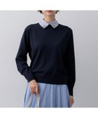 【23区/NIJYUSANKU】の【先行予約/WEB 一部店舗限定】ビジューデザイン 2WAY ニット 人気、トレンドファッション・服の通販 founy(ファニー) ファッション Fashion レディースファッション Fashion for Women トップス・カットソー Cut & Sew Tops ニット Knit Tops & Sweaters 春 Spring シルク Silk, 100% Silk シンプル Simple, Minimal ストレッチ Stretch, Stretchy Fabric セーター Sweater, Knitwear ダウン Down, Puffer デニム Denim, Jeans Material ドッキング Docking, Mixed Material ビジュー Bijou, Jewel-like Accent S/S・春夏 SS, Spring/Summer, Warm Season 夏 Summer エレガント 上品 Elegant 2026年 2026 thumbnail ネイビー系|ID: prp329100004832079 ipo3291000000035184226