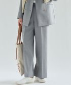 【23区/NIJYUSANKU】の【先行予約】TWギャバジン ワイドパンツ 人気、トレンドファッション・服の通販 founy(ファニー) ファッション Fashion レディースファッション Fashion for Women パンツ Pants & Trousers 春 Spring カーディガン Cardigan, Knitwear ギャザー Gathered, Ruffled ジャケット Jacket, Outerwear スマート Smart, Elegant スーツ Suit, Formalwear センター Center, Center Line ツイル Twist, Twisted Detail テーラード Tailored, Tailored Fit フォルム Silhouette, Form フロント Front, Front Design マニッシュ Mannish, Boyish ワイド Wide, Wide Fit S/S・春夏 SS, Spring/Summer, Warm Season 夏 Summer エレガント 上品 Elegant 2026年 2026 thumbnail ライトグレー系|ID: prp329100004832081 ipo3291000000035184231