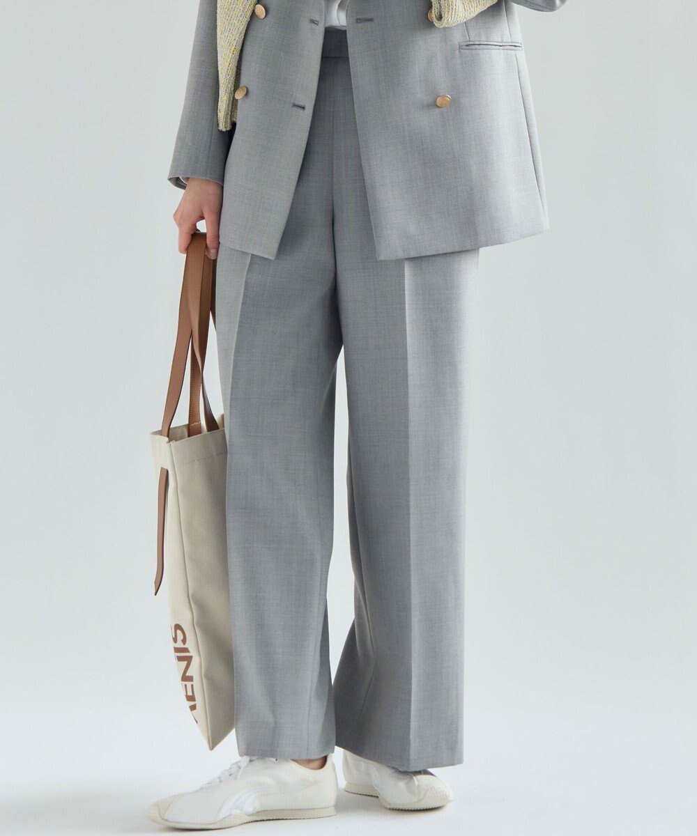 【23区/NIJYUSANKU】の【VERY・Oggi掲載】TWギャバジン ワイドパンツ 人気、トレンドファッション・服の通販 founy(ファニー) 雑誌掲載アイテム Magazine Picks & Fashion Features ファッション雑誌 Fashion Magazines ヴェリィ VERY オッジ Oggi ファッション Fashion レディースファッション Fashion for Women パンツ Pants & Trousers 春 Spring カーディガン Cardigan, Knitwear ギャザー Gathered, Ruffled 3月号 March Issue ジャケット Jacket, Outerwear スマート Smart, Elegant スーツ Suit, Formalwear センター Center, Center Line 雑誌 Magazine, Fashion Magazine ツイル Twist, Twisted Detail テーラード Tailored, Tailored Fit フォルム Silhouette, Form フロント Front, Front Design マニッシュ Mannish, Boyish ワイド Wide, Wide Fit S/S・春夏 SS, Spring/Summer, Warm Season 夏 Summer エレガント 上品 Elegant 2026年 2026 other-1|ID: prp329100004832081 ipo3291000000035648374