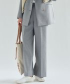 【23区/NIJYUSANKU】の【VERY・Oggi掲載】TWギャバジン ワイドパンツ ライトグレー系|ID: prp329100004832081 ipo3291000000035648376