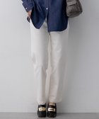 【23区/NIJYUSANKU】の【先行予約】23区DENIM ストレートフィット デニムパンツ 人気、トレンドファッション・服の通販 founy(ファニー) ファッション Fashion レディースファッション Fashion for Women パンツ Pants & Trousers デニムパンツ・ジーンズ・美脚デニム Denim Jeans & Pants ジャケット Jacket, Outerwear ストレッチ Stretch, Stretchy Fabric ストレート Straight, Straight Cut デニム Denim, Jeans Material 定番 Standard, Basic Item フィット Fit, Slim Fit A/W・秋冬 Autumn/Winter S/S・春夏 SS, Spring/Summer, Warm Season 夏 Summer エレガント 上品 Elegant 2026年 2026 thumbnail ホワイト系|ID: prp329100004832082 ipo3291000000035184234