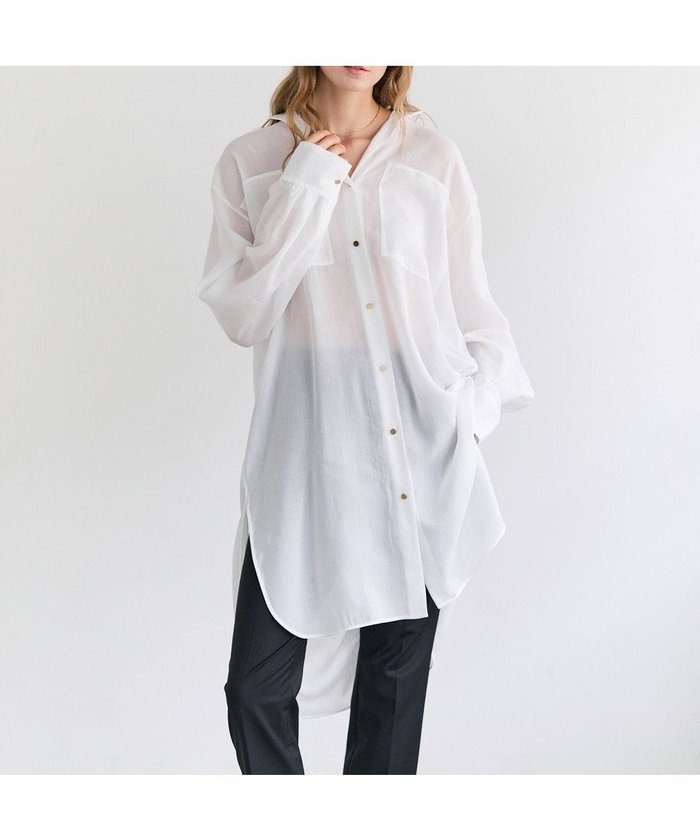 【ベイジ,/BEIGE,】のPAULINE / リネンヴィスコースオーバーサイズロングシャツ インテリア・キッズ・メンズ・レディースファッション・服の通販 founy(ファニー) https://founy.com/ ファッション Fashion レディースファッション Fashion for Women トップス・カットソー Cut & Sew Tops シャツ・ブラウス・オフィスカジュアル Elegant Blouses & Button-Ups 春 Spring シューズ Shoes, Footwear タンク Tank Top, Sleeveless Top デニム Denim, Jeans Material 定番 Standard, Basic Item フラット Flat, Flat Shoes ポケット Pocket, Pocket Detail 羽織 Haori, Light Jacket ヨーク Yoke, Yoke Design リラックス Relax, Relaxed Fit ロング Long, Long-Length ワイド Wide, Wide Fit S/S・春夏 SS, Spring/Summer, Warm Season 夏 Summer エレガント 上品 Elegant |ID: prp329100004832088 ipo3291000000035184263