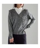【テチチ/Te chichi】のフリルVネックカーディガン 人気、トレンドファッション・服の通販 founy(ファニー) ファッション Fashion レディースファッション Fashion for Women トップス・カットソー Cut & Sew Tops ニット Knit Tops & Sweaters カーディガン・羽織り Layered Style Cardigans Vネックトップス V-Neck Tops / V-Cut Neckline Shirts カーディガン Cardigan, Knitwear シンプル Simple, Minimal セーター Sweater, Knitwear デニム Denim, Jeans Material フリル Frill, Ruffle リラックス Relax, Relaxed Fit 夏 Summer S/S・春夏 SS, Spring/Summer, Warm Season A/W・秋冬 Autumn/Winter thumbnail グレー|ID: prp329100004832111 ipo3291000000035573163