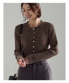 【テチチ/Te chichi】のモールリブカーディガン 人気、トレンドファッション・服の通販 founy(ファニー) ファッション Fashion レディースファッション Fashion for Women トップス・カットソー Cut & Sew Tops ニット Knit Tops & Sweaters カーディガン・羽織り Layered Style Cardigans カーディガン Cardigan, Knitwear シンプル Simple, Minimal セーター Sweater, Knitwear フィット Fit, Slim Fit 夏 Summer S/S・春夏 SS, Spring/Summer, Warm Season A/W・秋冬 Autumn/Winter thumbnail ブラウン|ID: prp329100004832113 ipo3291000000035590107