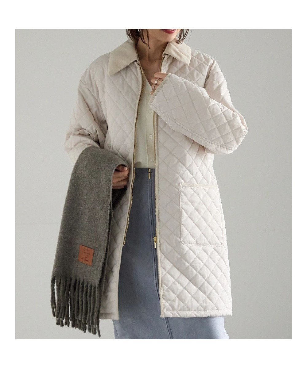 【テチチ/Te chichi】のキルティングミドルコート 人気、トレンドファッション・服の通販 founy(ファニー) 　ファッション　Fashion　レディースファッション　Fashion for Women　アウター　Coat / Outerwear Collection　コート・ロングコート・ピーコート　Long Coats, Peacoats & More　レディースジャケット・軽アウター　Jackets　キルティング　Quilted, Quilting　ジャケット　Jacket, Outerwear　フロント　Front, Front Design　ミドル　Middle Length, Mid Height　夏　Summer　S/S・春夏　SS, Spring/Summer, Warm Season　A/W・秋冬　Autumn/Winter　 other-1|ID: prp329100004832116 ipo3291000000035184405