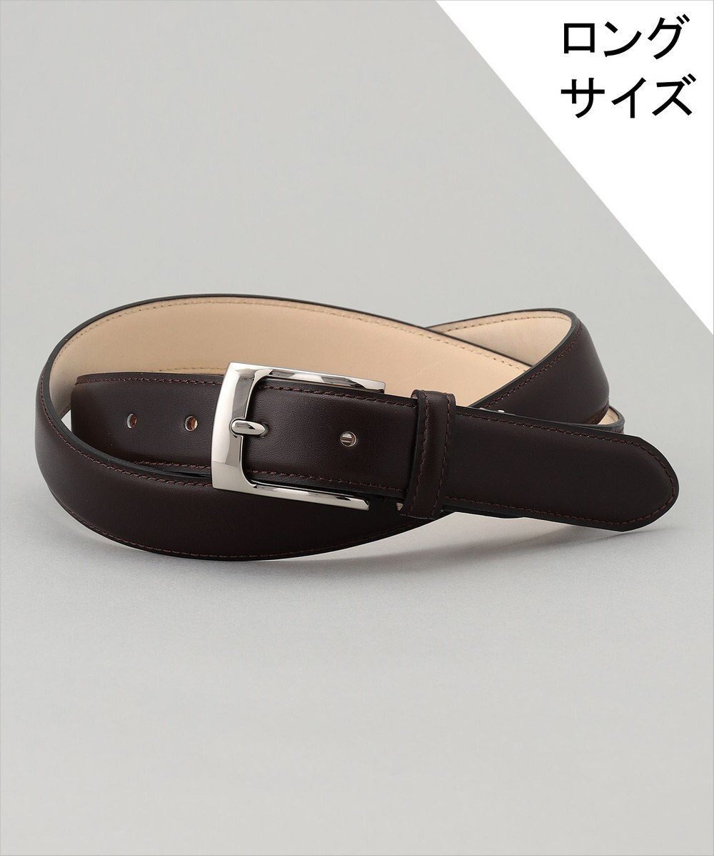 【五大陸/gotairiku / MEN】のW112cmまで対応【アノネイ社製】ボックスカーフ ベルト ロングサイズ インテリア・キッズ・メンズ・レディースファッション・服の通販 founy(ファニー) 　ファッション　Fashion　メンズファッション　Fashion for Men　ドレス　Dress, One-Piece　定番　Standard, Basic Item　フランス　France, French　ロング　Long, Long-Length　ビジネス 仕事 通勤　Business / Work / Commuting　ダークブラウン系|ID: prp329100004832784 ipo3291000000035191947