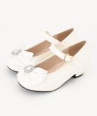 【エニィ/ANY / KIDS】のエナメルヒールパンプス 人気、トレンドファッション・服の通販 founy(ファニー) ファッション Fashion キッズファッション Fashion for Kids サテン Satin, Glossy Fabric リボン Ribbon, Bow エレガント 上品 Elegant 結婚式 Wedding thumbnail オフホワイト|ID: prp329100004832789 ipo3291000000035191958
