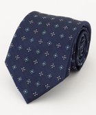 【ジェイ プレス/J.PRESS / MEN】の【VINTAGE JACQUARD COLLECTION】小紋柄 ネクタイ ネイビー系8|ID: prp329100004832793 ipo3291000000035191980