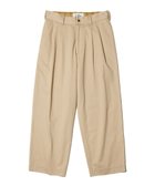 【ジェイ プレス/J.PRESS / MEN】の【NYUZELESS】2タック ワイドスラックス ベージュ系|ID: prp329100004832796 ipo3291000000035191991