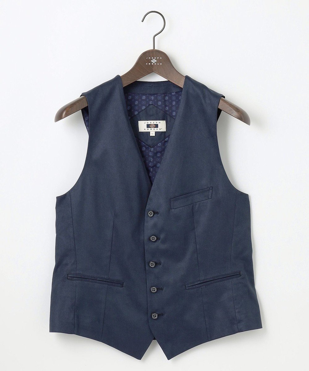 【ジョセフ アブード/JOSEPH ABBOUD / MEN】の【ストレッチ/スウェードタッチ/JAPANファブリック】コマ スウェード ベスト インテリア・キッズ・メンズ・レディースファッション・服の通販 founy(ファニー) 　ファッション　Fashion　メンズファッション　Fashion for Men　トップス・カットソー　Cut & Sew Tops　ベスト・ジレ　Vests & Gilets　シンプル　Simple, Minimal　ストレッチ　Stretch, Stretchy Fabric　ファブリック　Fabric, Textile　プリント　Print, Printed Pattern　ベスト　Vest, Waistcoat　エレガント 上品　Elegant　A/W・秋冬　Autumn/Winter　軽量　Lightweight, Ultra Light　ネイビー系|ID: prp329100004832799 ipo3291000000035192010