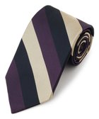【ジェイ プレス/J.PRESS / MEN】の【JAPANESE TWILL REPPE STRIPE COLLECTION】 レジメンタル ネクタイ パープル系1|ID: prp329100004832800 ipo3291000000035192018