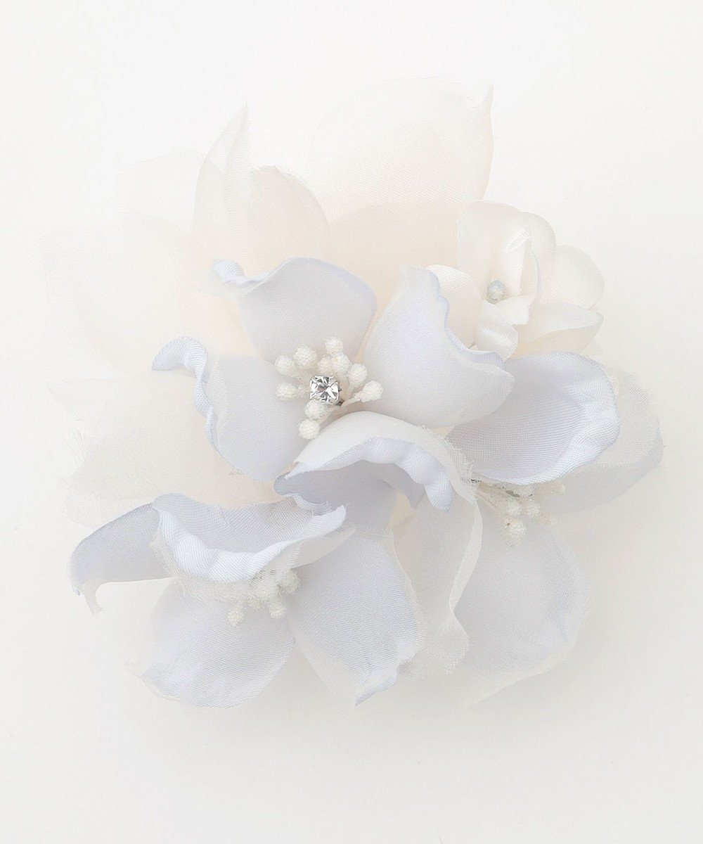 【エニィ スィス/any SiS】のミニフルール コサージュ インテリア・キッズ・メンズ・レディースファッション・服の通販 founy(ファニー) 　ファッション　Fashion　レディースファッション　Fashion for Women　アクセサリー　Fashion Accessories　シフォン　Chiffon, Lightweight Fabric　シンプル　Simple, Minimal　ジャケット　Jacket, Outerwear　ツイード　Twill, Twill Weave　ブローチ　Brooch, Pin Brooch　エレガント 上品　Elegant　グレー|ID: prp329100004832808 ipo3291000000035192068