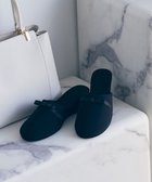 【エニィ スィス/any SiS】の【巾着付き】リボンヒール スリッパ 人気、トレンドファッション・服の通販 founy(ファニー) ファッション Fashion レディースファッション Fashion for Women シューズ Shoes, Footwear スリッパ Slippers, Room Shoes セレモニー Ceremony リボン Ribbon, Bow エレガント 上品 Elegant 夏 Summer 巾着 Drawstring Bag, Kinchaku 春 Spring S/S・春夏 SS, Spring/Summer, Warm Season thumbnail ブラック|ID: prp329100004832809 ipo3291000000035192070