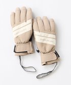 【その他のブランド/Other】の【ocean pacific】撥水/中綿入りスノーグローブ スマホタッチ可能 人気、トレンドファッション・服の通販 founy(ファニー) ファッション Fashion レディースファッション Fashion for Women 手袋 Gloves & Mittens シンプル Simple, Minimal スマホ Smartphone, Mobile Device ビーチ Beach, Seaside フィット Fit, Slim Fit プリント Print, Printed Pattern 防寒 Cold Protection, Winter-Ready ラバー Rubber, Rubber Sole A/W・秋冬 Autumn/Winter エレガント 上品 Elegant thumbnail ベージュ|ID: prp329100004832812 ipo3291000000035548984