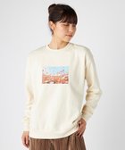 【その他のブランド/Other】の【ocean pacific】Daily Cozy/あったか裏起毛フォトプリントスウェット 人気、トレンドファッション・服の通販 founy(ファニー) ファッション Fashion レディースファッション Fashion for Women トップス・カットソー Cut & Sew Tops レディースパーカー・カジュアルフーディー Casual Hoodies & Sweatshirts スウェット・クルーネックトップス Sweatshirts & Crewnecks / Relaxed Fit Sweat Tops インナー Innerwear シンプル Simple, Minimal スウェット / スエット Sweatshirt, Sweatwear デニム Denim, Jeans Material ビーチ Beach, Seaside プリント Print, Printed Pattern リラックス Relax, Relaxed Fit 楽ちん Easy Fit, Comfortable A/W・秋冬 Autumn/Winter おすすめ Recommended / Our Picks お家時間・ステイホーム Stay Home / At Home thumbnail アイボリー|ID: prp329100004832831 ipo3291000000035548993
