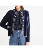 【エニィ スィス/any SiS】の【花粉リリース】ラインポイント カーディガン 人気、トレンドファッション・服の通販 founy(ファニー) ファッション Fashion レディースファッション Fashion for Women トップス・カットソー Cut & Sew Tops カーディガン・羽織り Layered Style Cardigans アンサンブル Ensemble Set 春 Spring カーディガン Cardigan, Knitwear ジャケット Jacket, Outerwear ストレッチ Stretch, Stretchy Fabric リブニット Rib Knit, Ribbed Knit S/S・春夏 SS, Spring/Summer, Warm Season おすすめ Recommended / Our Picks 夏 Summer エレガント 上品 Elegant 新作・新入荷 New Arrivals / New In ビジネス 仕事 通勤 Business / Work / Commuting thumbnail ネイビー|ID: prp329100004832840 ipo3291000000035650560