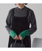 【アメリカンホリック/AMERICAN HOLIC】のバイパチ袖配色リブプルオーバー Charcoal Gray|ID: prp329100004832841 ipo3291000000035192185