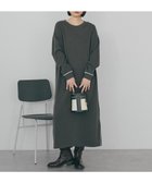 【アメリカンホリック/AMERICAN HOLIC】のスムース起毛ボックスシルエットワンピース Charcoal Gray|ID: prp329100004832842 ipo3291000000035192191